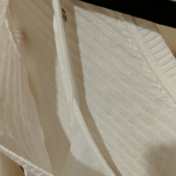 White sweater dress - Picture 3 of 4